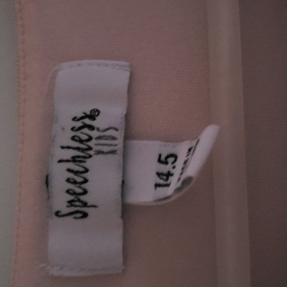 Speechless Pink and Green Floral Kids Dress - Picture 4 of 4